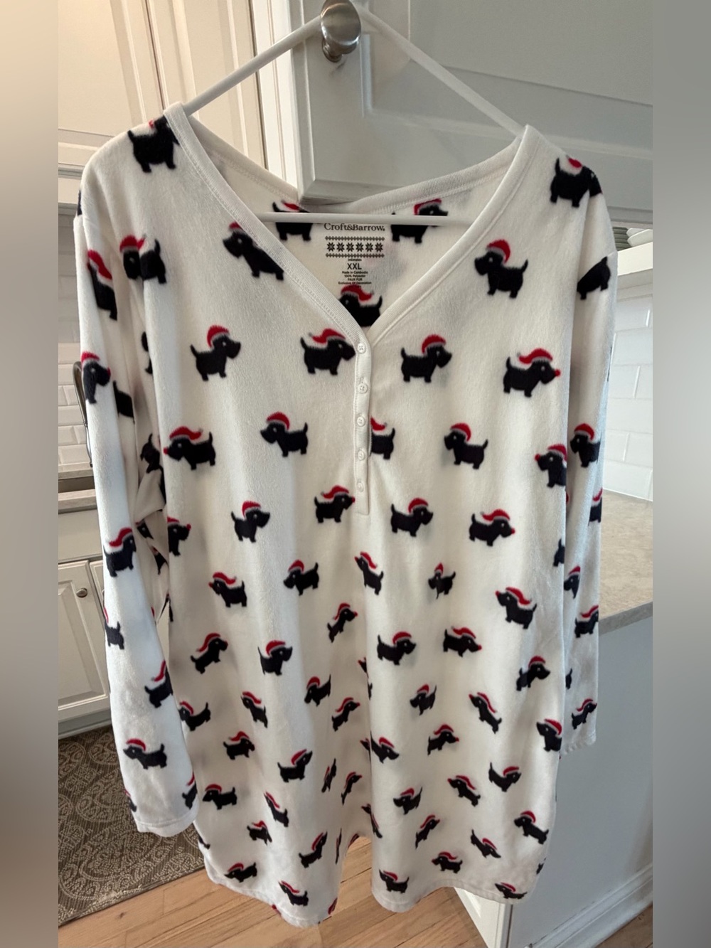 Soft fleece nightgown size XXL